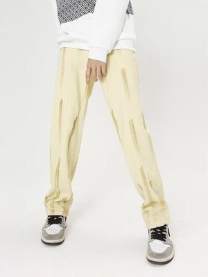 'Striped' Jeans-Jeans-MAUV STUDIO-STREETWEAR-Y2K-CLOTHING