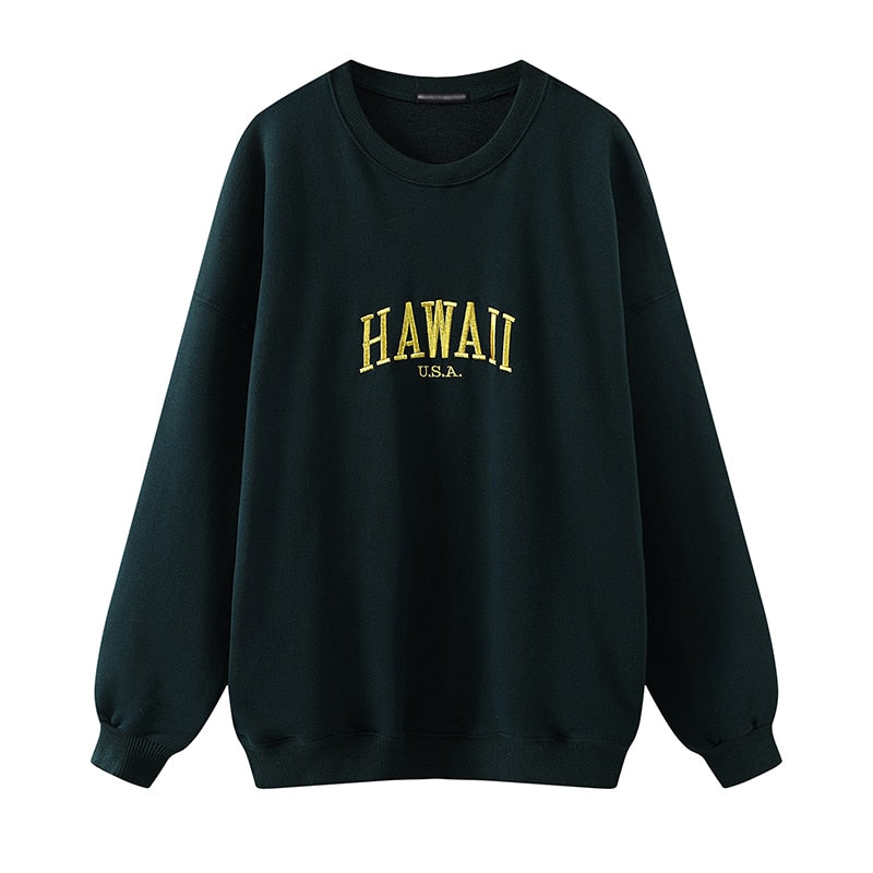 Sweat HAWAII-Sweaters-MAUV STUDIO-STREETWEAR-Y2K-CLOTHING