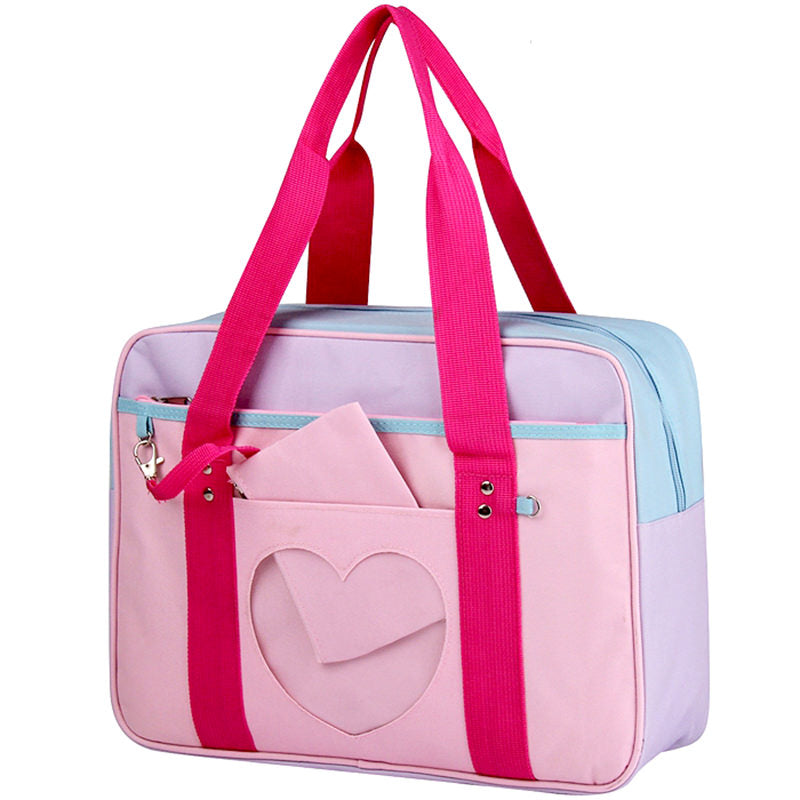 Teenage Love Handbag-Backpacks-MAUV STUDIO-STREETWEAR-Y2K-CLOTHING