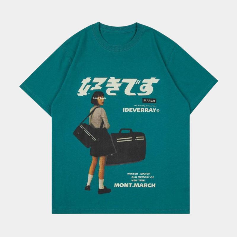 'Traveller' T shirt-T-Shirts-MAUV STUDIO-STREETWEAR-Y2K-CLOTHING