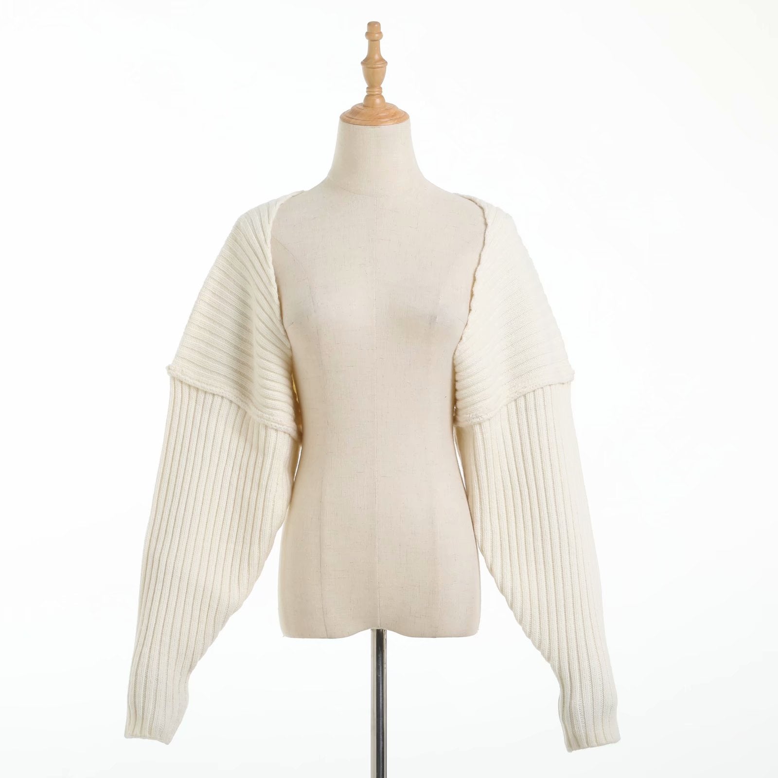 Tumblr Aesthetic Knitted Crop Sweater-Cardigan-MAUV STUDIO-STREETWEAR-Y2K-CLOTHING