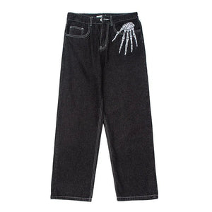 V154 Denim-Jeans-MAUV STUDIO-STREETWEAR-Y2K-CLOTHING