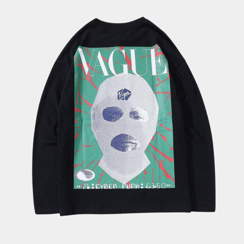 'Vague' T shirt-T-Shirts-MAUV STUDIO-STREETWEAR-Y2K-CLOTHING
