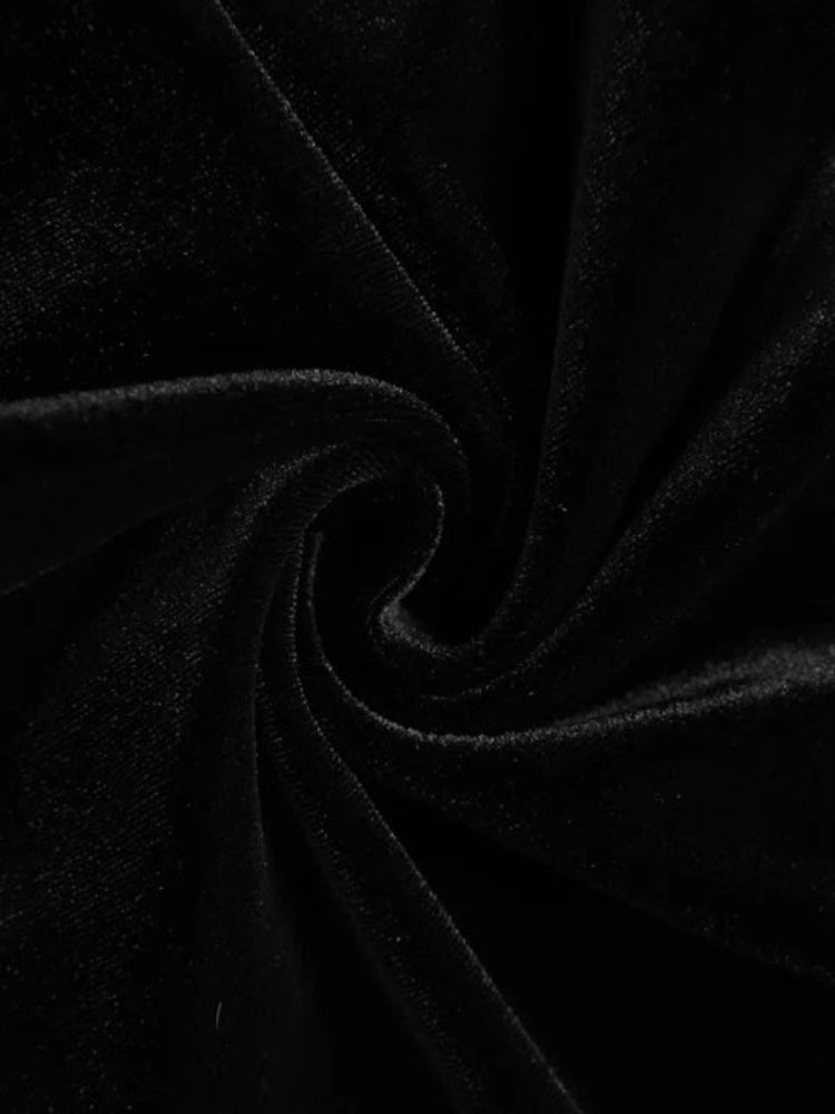 Velvet Lace Maxi Dress view 5 | MAUVSTUDIO®