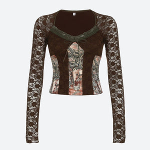 Vintage Bohemian Lace Top – MAUVSTUDIO®