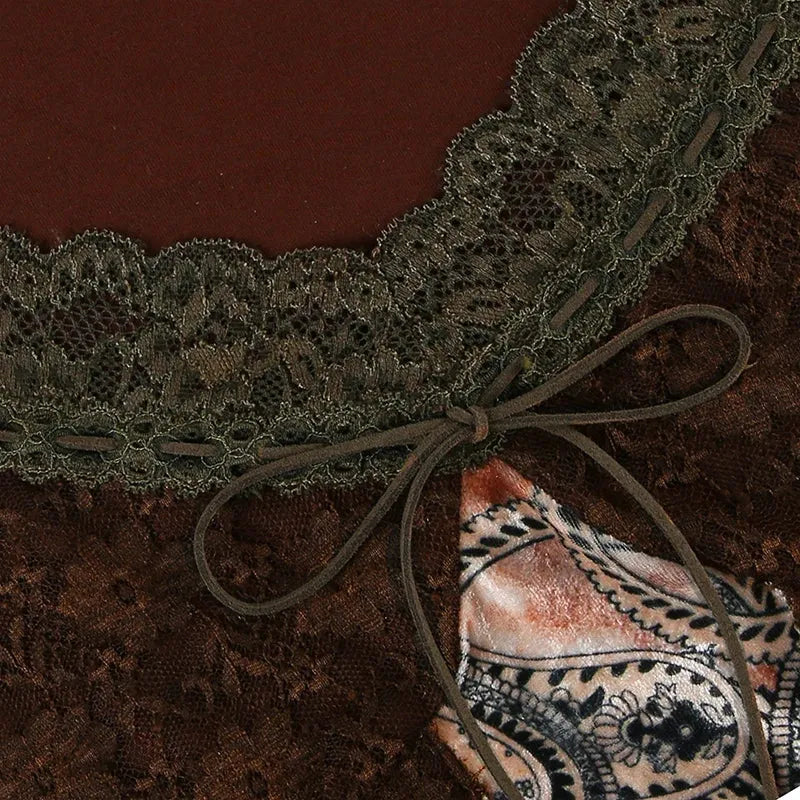 Vintage Bohemian Lace Top – MAUVSTUDIO®