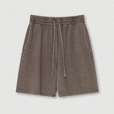 Washed Distressed Cotton Y2K Shorts