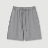 Washed Distressed Cotton Y2K Shorts