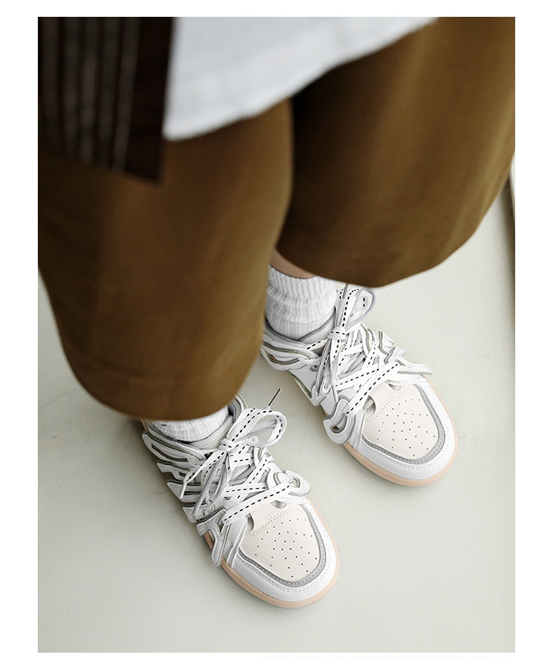 'Waved' Shoes-Sneakers-MAUV STUDIO-STREETWEAR-Y2K-CLOTHING
