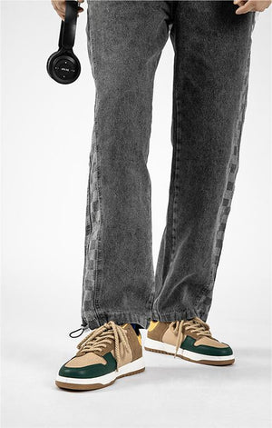 'Waved' Shoes-Sneakers-MAUV STUDIO-STREETWEAR-Y2K-CLOTHING