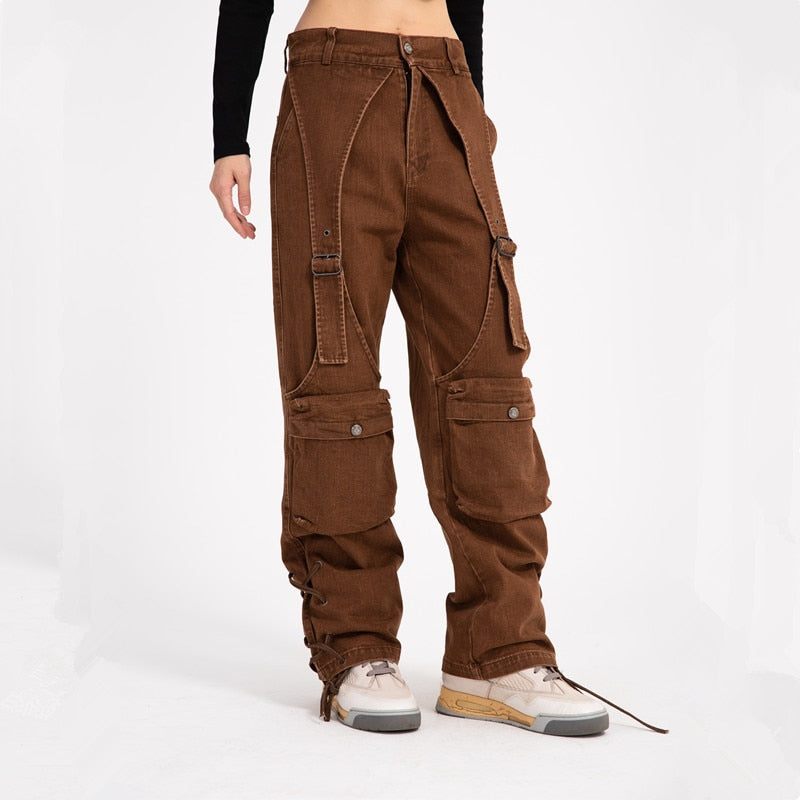'Worker' Jeans-Jeans-MAUV STUDIO-STREETWEAR-Y2K-CLOTHING