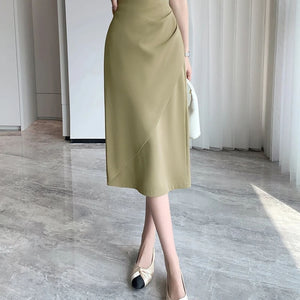 , Y2K skirt styled with a crop top