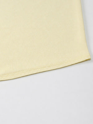Y2K Always Late Baby Tee with cropped cut, Y2K baby tee styled with low rise bottoms