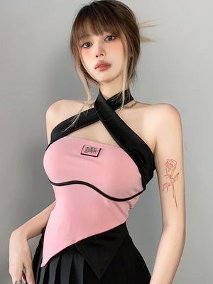 Y2K Asymmetric Top – MAUVSTUDIO®