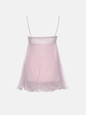 Y2K Babydoll Top with gathered bust, Y2K tube top styled with low rise bottoms