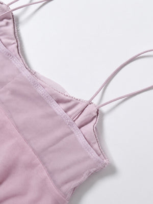 Y2K Babydoll Top with gathered bust, Y2K tube top styled with low rise bottoms