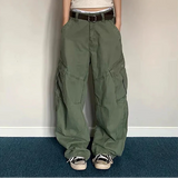 Y2K Baggy Cargo Boyfriend Fit Jeans