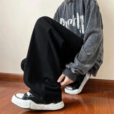 Y2K Baggy Washed Straight Leg Jeans