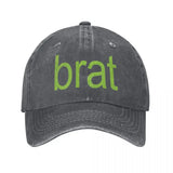Y2K Brat Print Baseball Cap – MAUVSTUDIO®