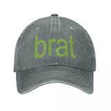 Y2K Brat Print Baseball Cap – MAUVSTUDIO®