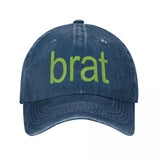 Y2K Brat Print Baseball Cap – MAUVSTUDIO®