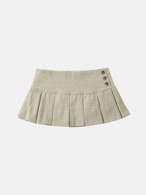 , Y2K skirt styled with a crop top