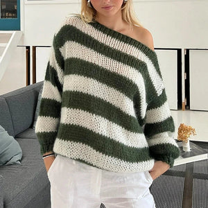 Y2K Cable Knit Sweater
