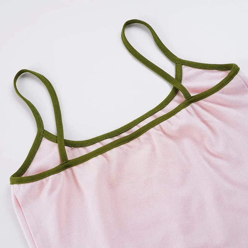 , Y2K skirt styled with a crop top