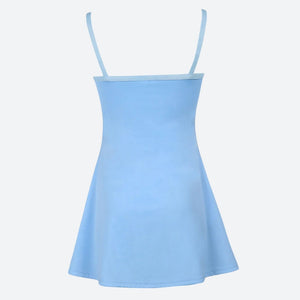 Y2K Colorful Mini Dress view 5 | MAUVSTUDIO®