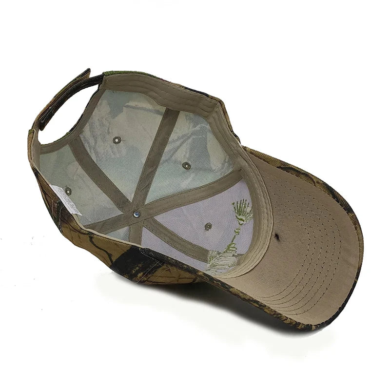 Y2K Embroidered Fish Bone Camo Baseball Cap – MAUVSTUDIO®
