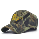 Y2K Embroidered Fish Bone Camo Baseball Cap – MAUVSTUDIO®