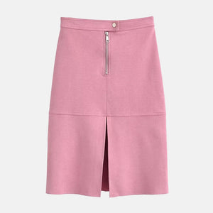 , Y2K skirt styled with a crop top