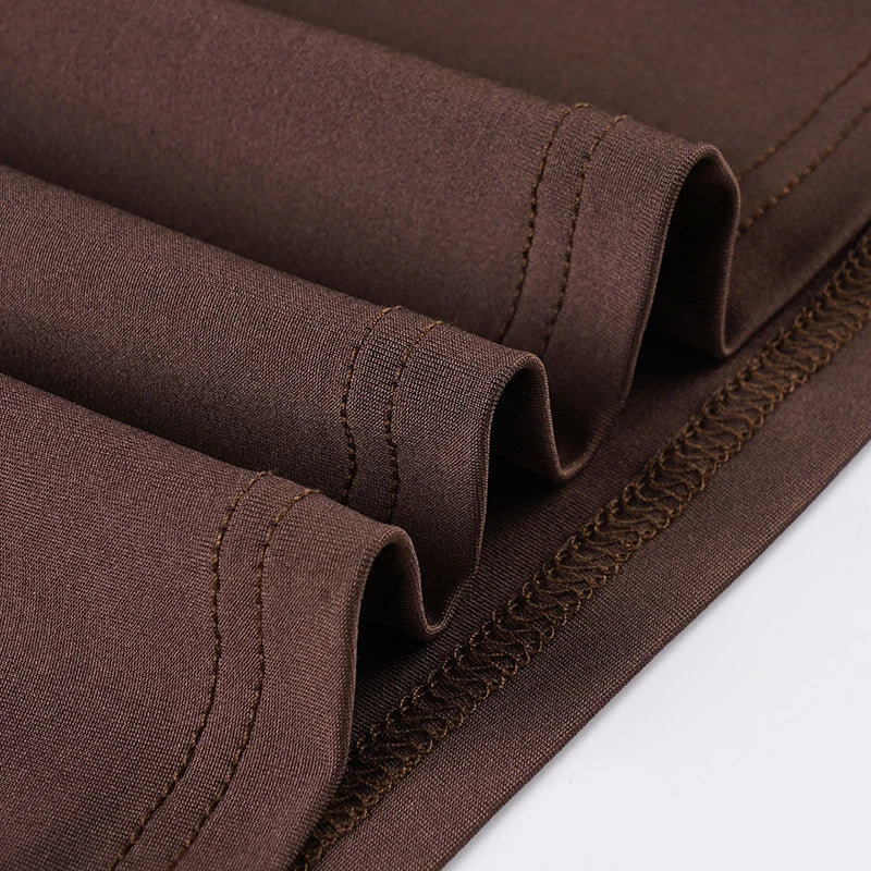 Y2K Fitted Flare Sleeve Top with ribbed knit, Y2K long sleeve top styled with low rise bottoms