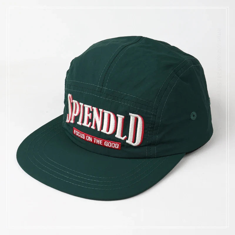 Y2K Flat Brim Embroidered Baseball Cap – MAUVSTUDIO®