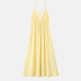 Y2K Flowy Maxi Dress view 8 | MAUVSTUDIO®
