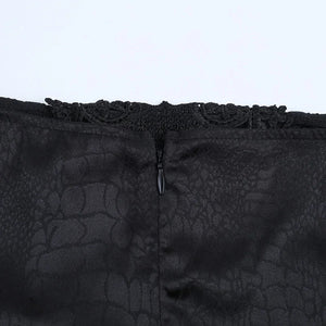 , Y2K skirt styled with a crop top