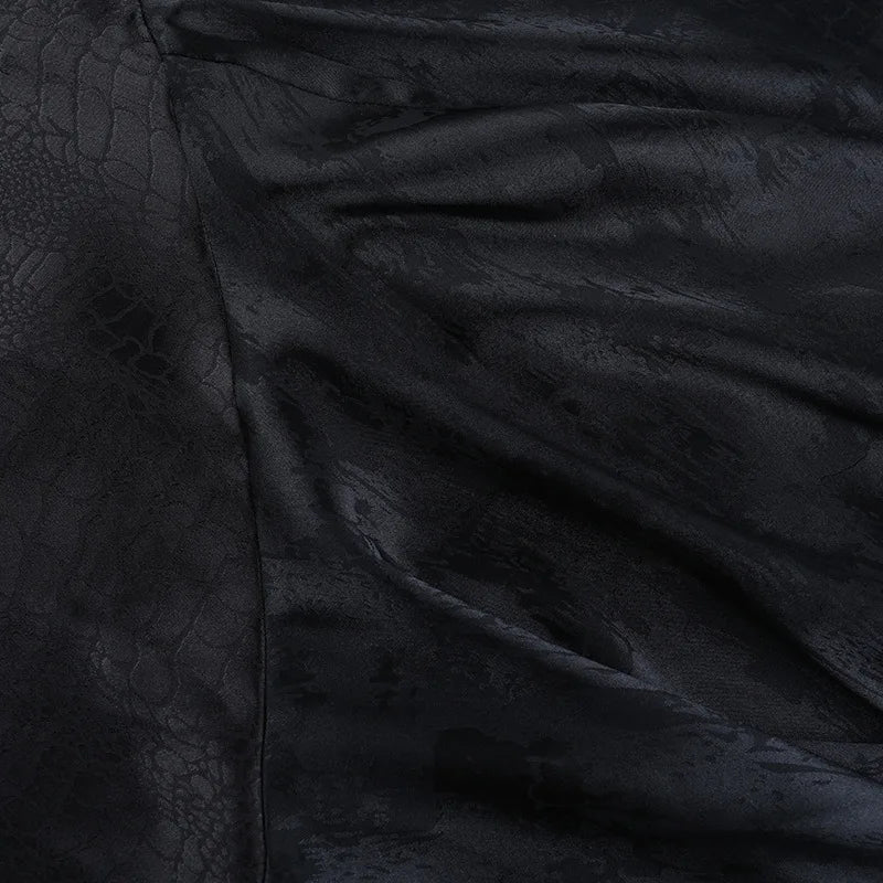 , Y2K skirt styled with a crop top