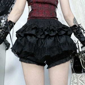 , Y2K skirt styled with a crop top