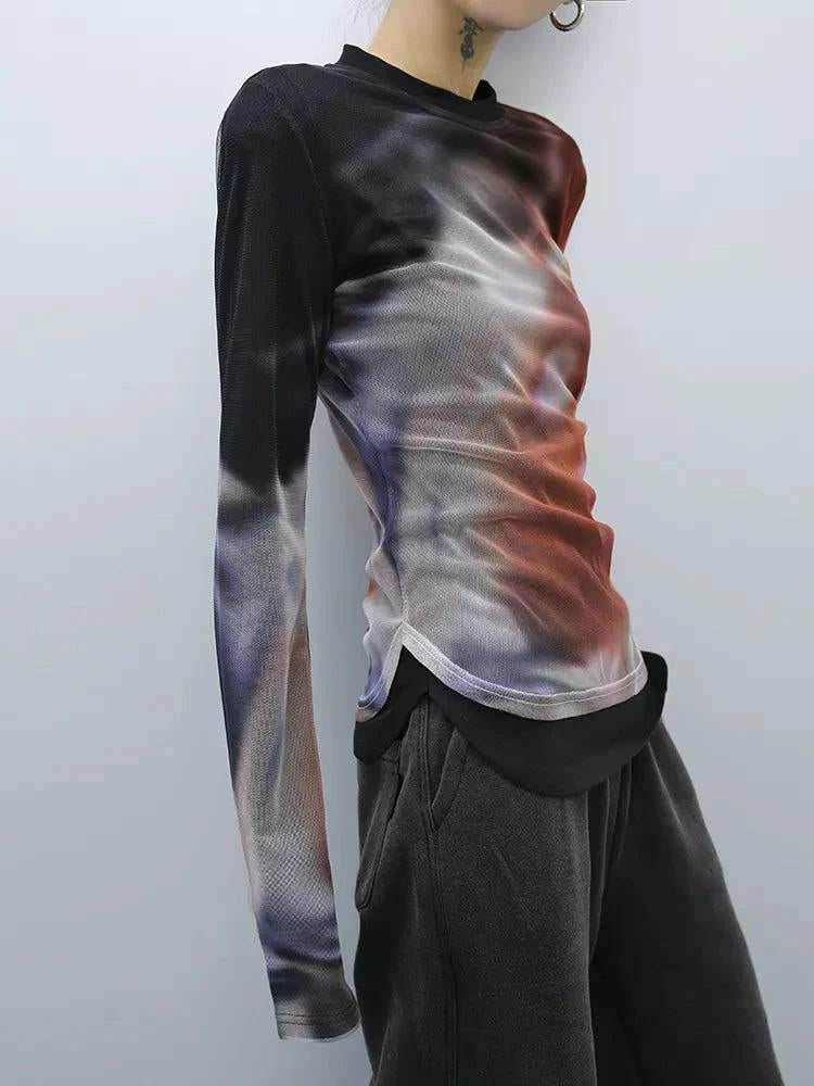 Y2K Grunge Tie Dye Top – MAUV STUDIO®® – MAUVSTUDIO®