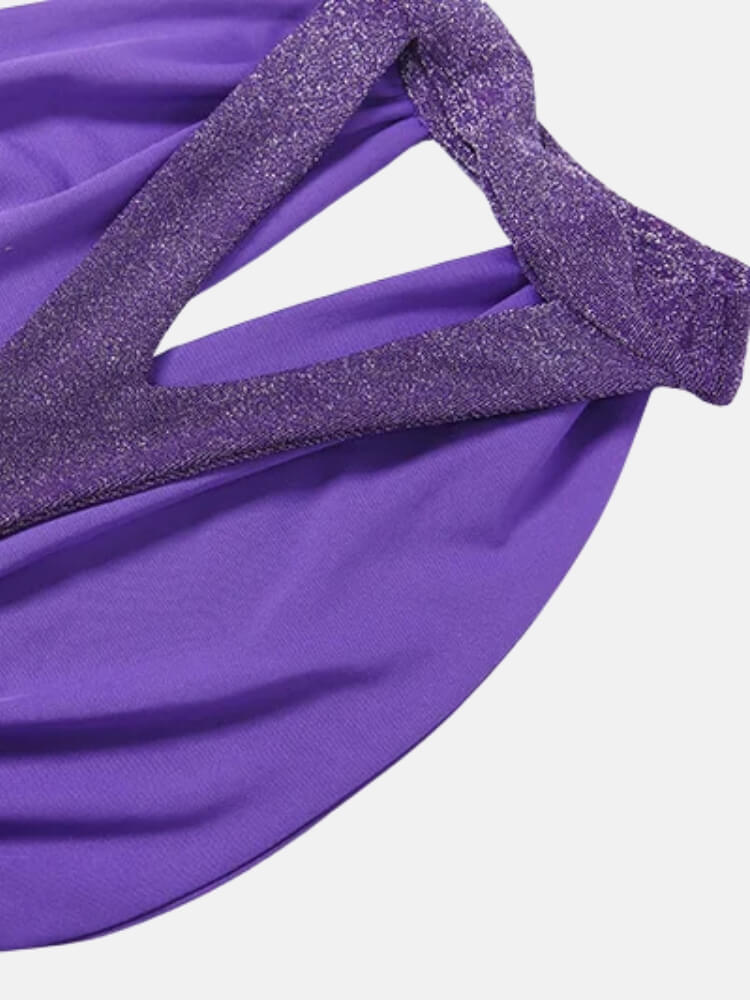 Y2K Halter Cut Out Maxi Dress view 7 | MAUVSTUDIO®