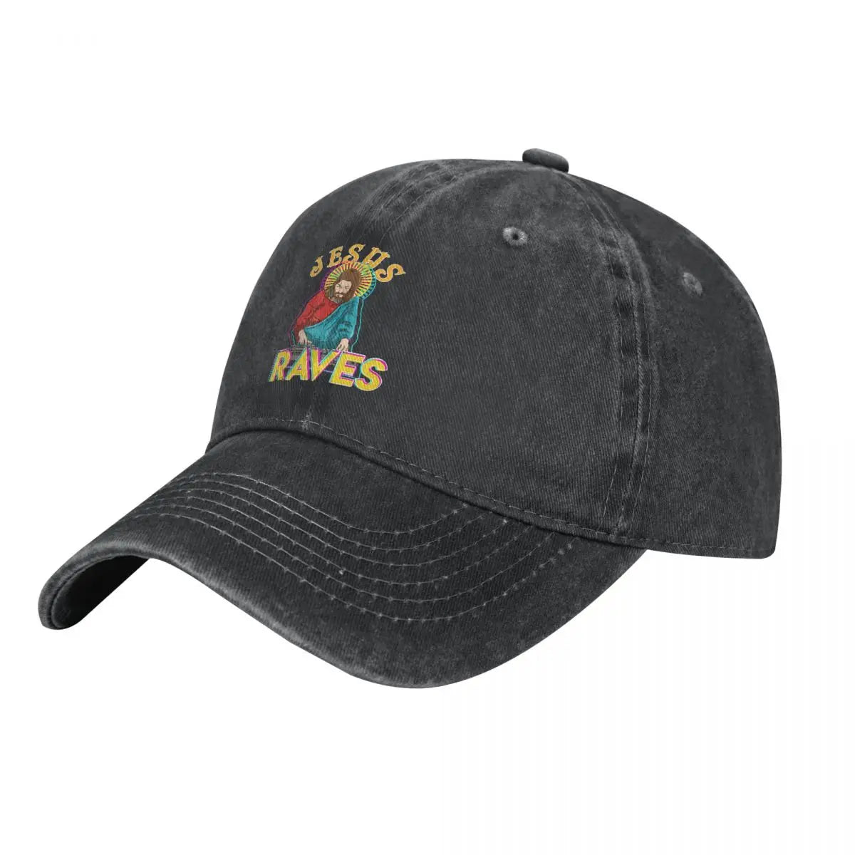 Y2K Jesus Raves Baseball Cap – MAUVSTUDIO®