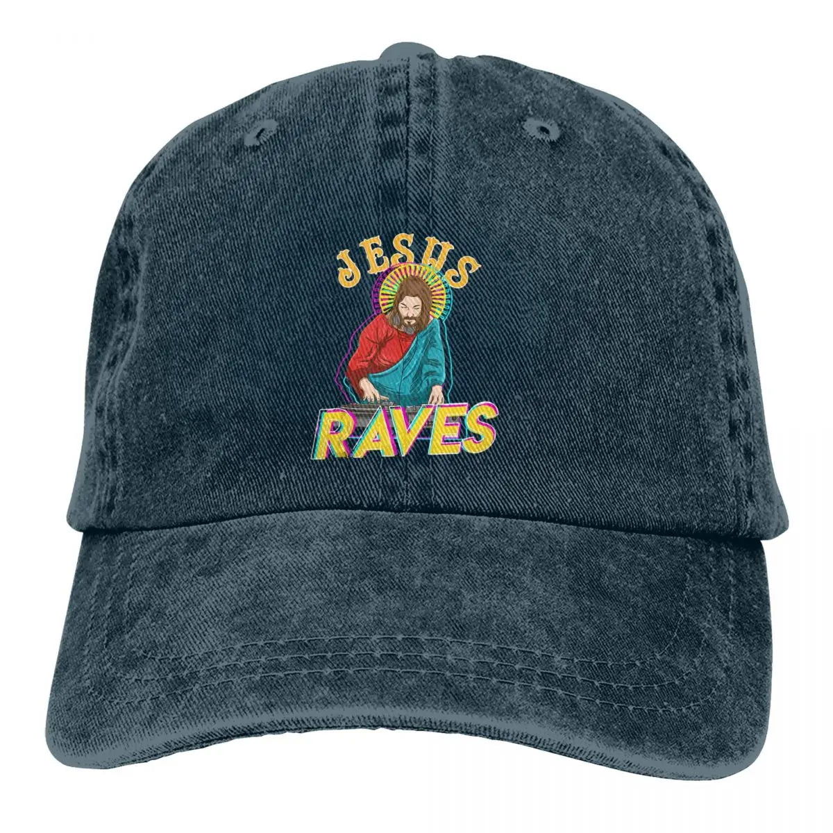 Y2K Jesus Raves Baseball Cap – MAUVSTUDIO®