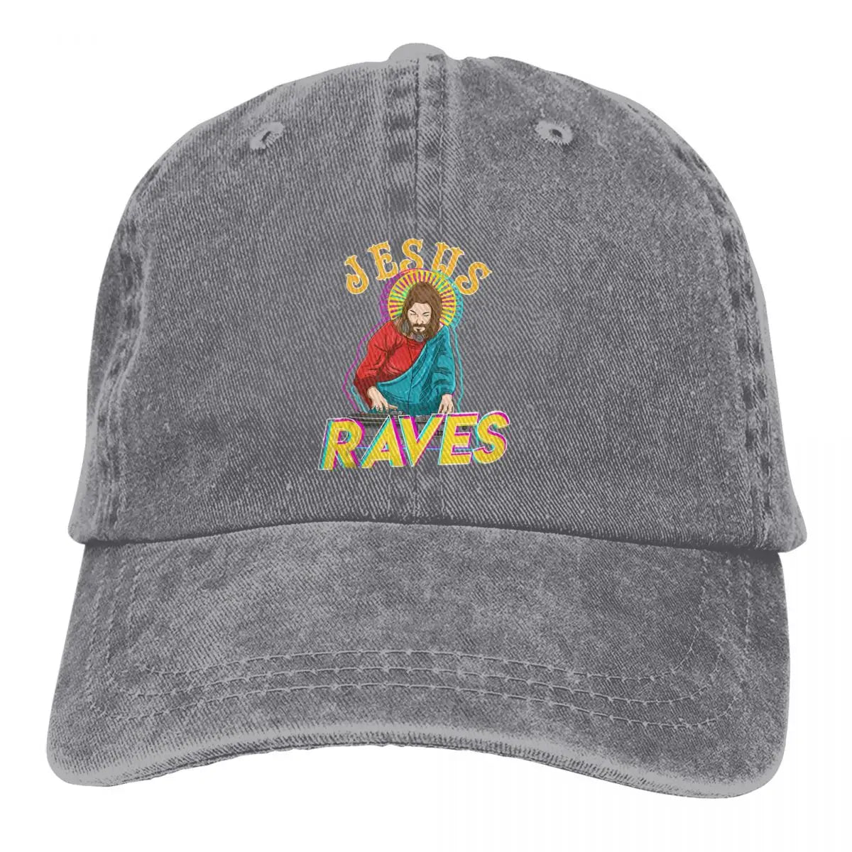 Y2K Jesus Raves Baseball Cap – MAUVSTUDIO®