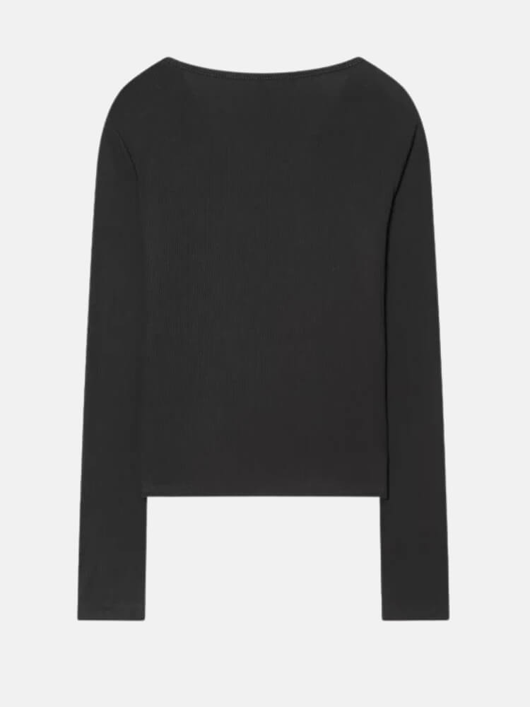 Y2K Lace Cardigan Top with lace trim, Y2K long sleeve top styled with low rise bottoms