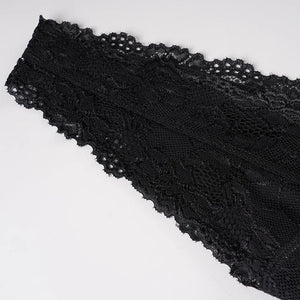 Y2K Lace Plunge Top with lace trim, Y2K tube top styled with low rise bottoms