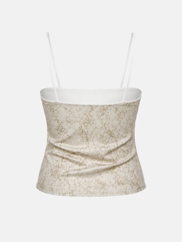 Y2K Lace & Tie Top with lace trim, Y2K tube top styled with low rise bottoms