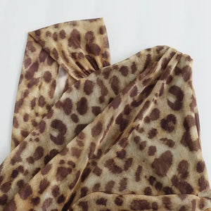 Y2K Leopard Bodysuit Top with lace trim, Y2K bodysuit styled with low rise bottoms