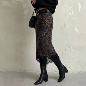 , Y2K skirt styled with a crop top