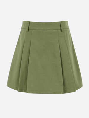 Y2K Mini Skort, Y2K skort styled with a crop top