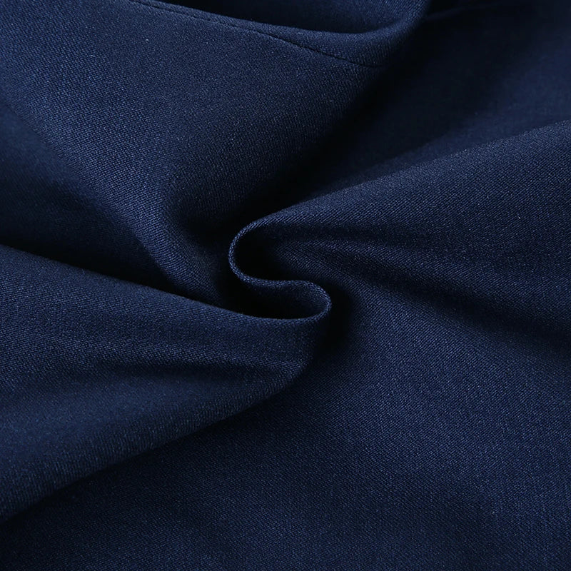 Y2K Nautical Button Mini Dress view 10 | MAUVSTUDIO®